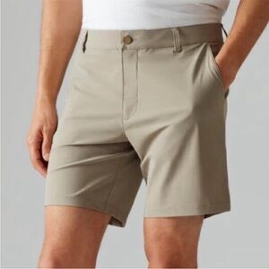 NWT RHONE Resort Shorts in Sandalo color size 35